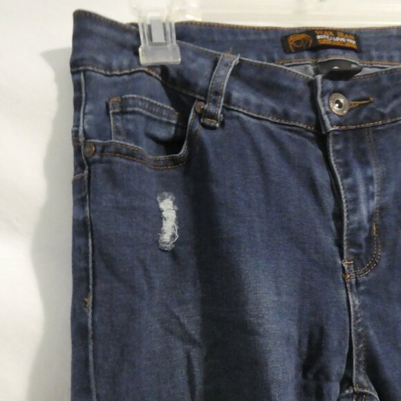 WAX JEAN | size 7 | Distressed Blue Denim | Cotton Blend | NWOT - Picture 3 of 16